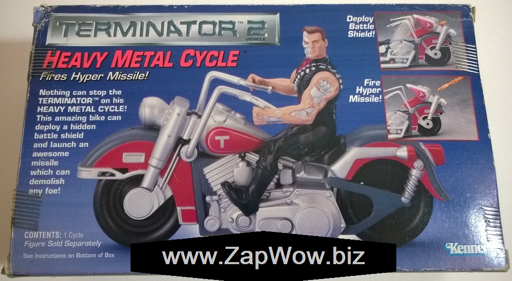 Terminator 2 Heavy Metal Cycle Kenner 1991 | ZapWow HQ