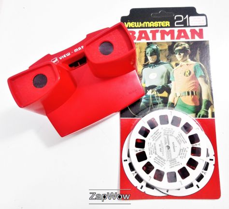 1970s TV Action and SciFi ViewMaster film reels Vintage VR ZapWow