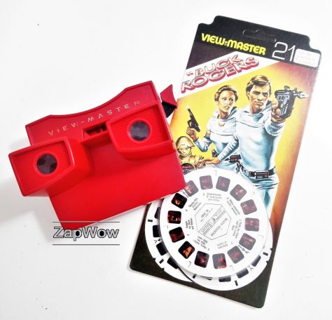 1970s TV Action and SciFi ViewMaster film reels Vintage VR ZapWow